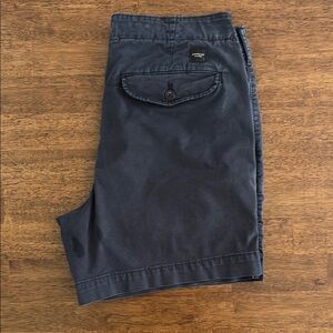 American Eagle Outfitters Blue Flat Front Shorts